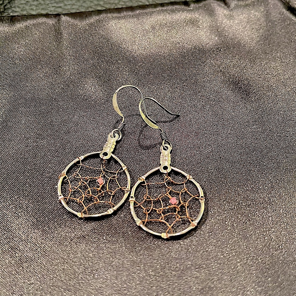 Dreamcatcher earrings